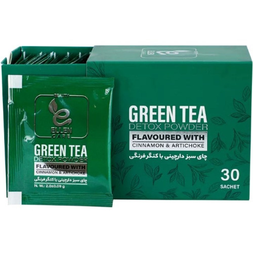 عصاره چای سبز فوری طعم دار (بسته 30 عددی)